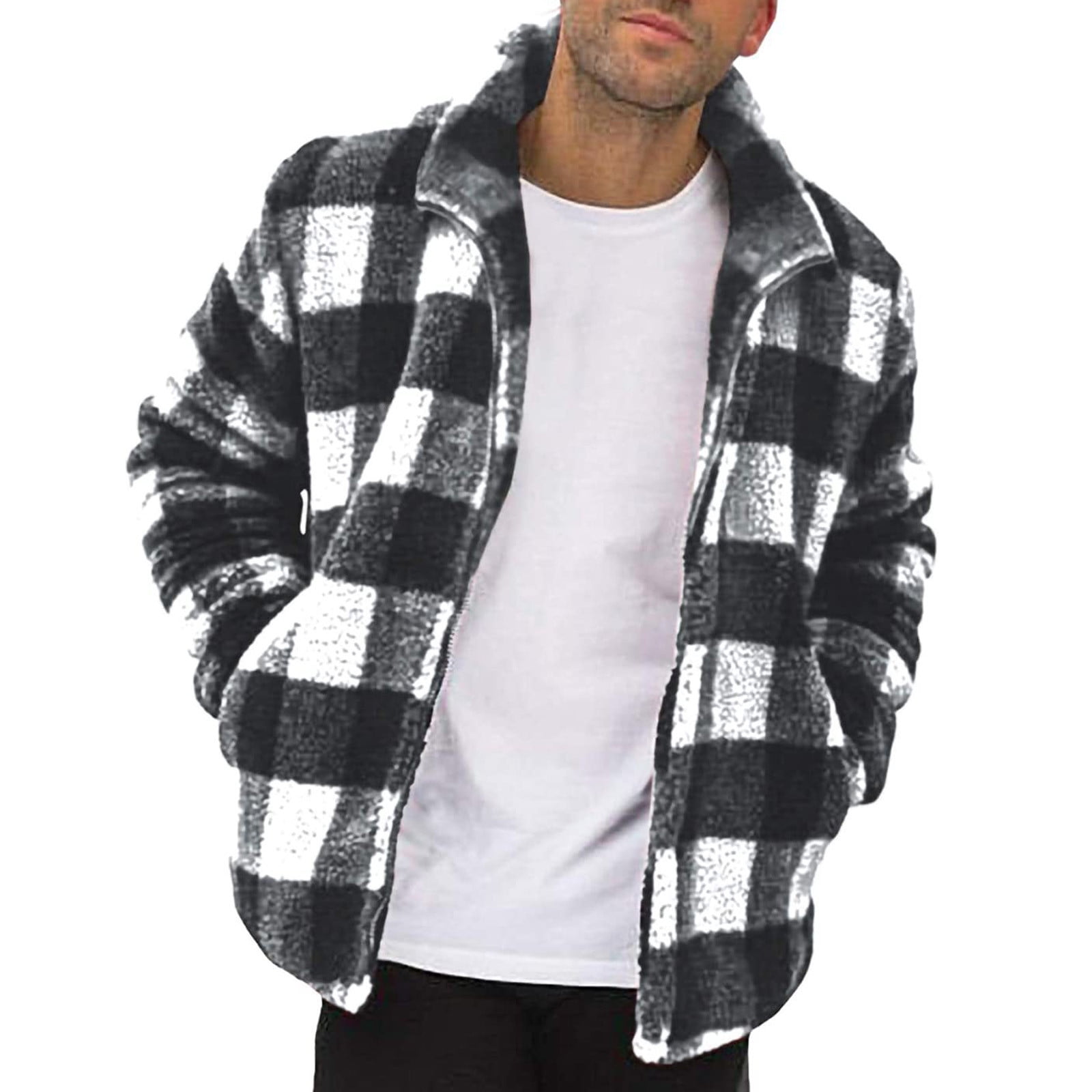 Viikei Mens Plus Size Jackets Clearance Mens Coats Outerwear Winter