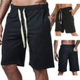 thumbnail image 1 of Viikei Mens Shorts Clearance Plus Size Shorts for Men Loose Shorts Summer Casual Drawstring Sweatpants, 1 of 9