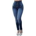 thumbnail image 1 of Viikei Pants for Women Plus Size Womens Pants Womens Jeans Clearance High-Waist Elastic Denim Small Feet Cropped Jeans, 1 of 9
