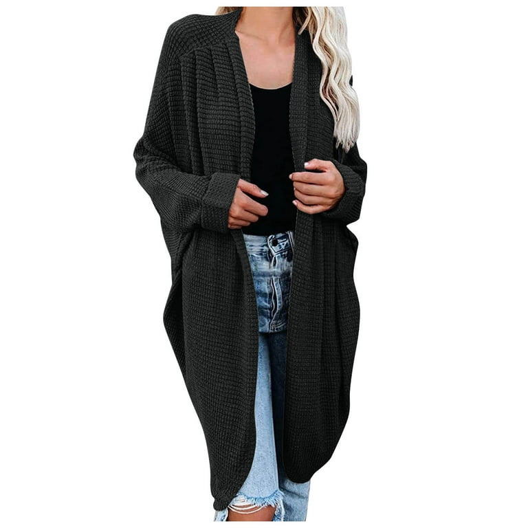 Black and Friday Womens Clothing Clearance under 5 Viikei Plus Size Cardigans for Women Sweater Coat Cardigan Women Cardigans Clearance Casual Long Sleeve Autumn Cardigan Blouse Button Sweater Coat Wa...