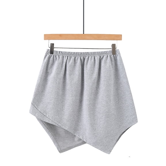 Viikei Plus Size Skirts for Women Layered Tiered Sheer Irregular Hem Extender Half Slip Plus Size