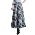 thumbnail image 1 of Viikei Plus Size Skirts for Women Pocket Long High Print Long, 1 of 8