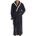 thumbnail image 1 of Viikei Robes for Men,Viikei Mens Robes,Warm Soft Plush Mens Robe with Hood,Plus Size Plus Thick Robe for Men with Side Pocket and Belt,Bathrobes for Men Gifts, 1 of 8