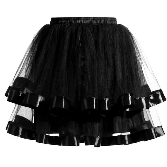 Viikei Summer Skirts for Women Skirts Clearance Sale Skirt Plus Size Petticoat Underskirt Swing Tutu Princess Skirt Hippy Cosplay Cute New