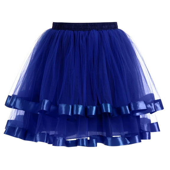 Viikei Summer Skirts for Women Skirts Clearance Sale Skirt Plus Size Petticoat Underskirt Swing Tutu Princess Skirt Hippy Cosplay Cute New