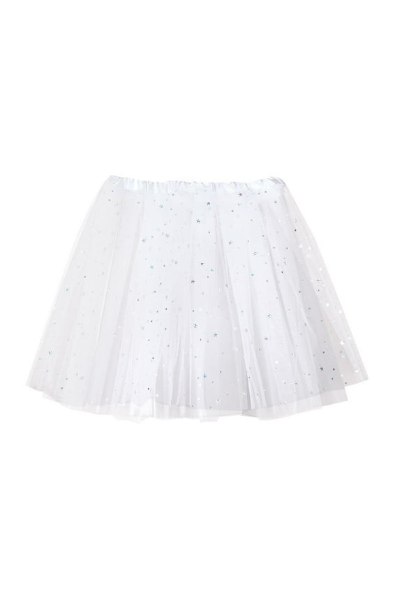 Summer Skirts for Women Skirts Clearance Sale Skirt Plus Size Pleated Gauze Short Skirt Adult Tutu Dancing Skirt