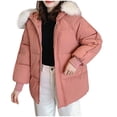 thumbnail image 1 of Viikei Winter Coats for Women 2020 Winter Womens Warm Coat Hooded Jacket Slim Winter Outwear Plus Velvet, 1 of 3