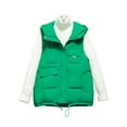 thumbnail image 1 of Viikei Winter Coats for Women Fashion Women Pocket Coat Long Jacket Winter Sleeveless Down Cotton Waistcoat, 1 of 1