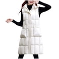 thumbnail image 1 of Viikei Winter Coats for Women Women's Fashion Winter Keep Warm Top Hooded Outwear Thickening Coat Vest Above Knee Parkas, 1 of 3