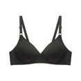 thumbnail image 1 of Viikei Women Bras Plus Size Womens Bras Clearance Bras for Women Solid Push up Receive Side Bra Fixed Double Shoulder Straps Back three Rows of Buckles Non-magnetic no Steel Ring Underwear, 1 of 2