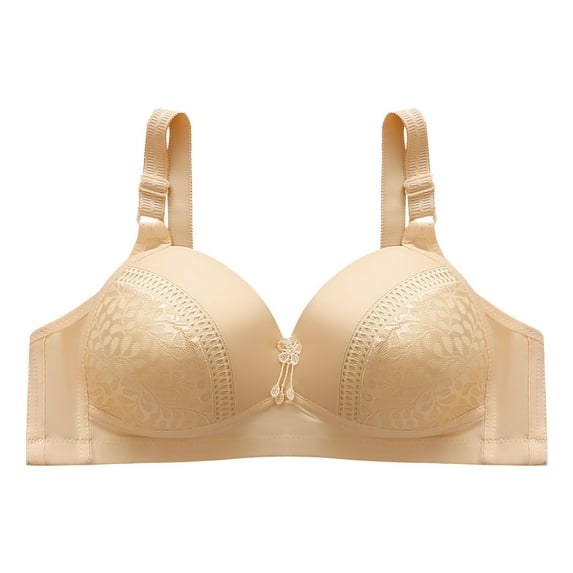 Viikei Women Bras Plus Size Womens Bras Clearance Bras for Women 3-Pack Top Bra Wire Free Underwears Base Vest Style Sports Lingerie