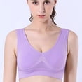 thumbnail image 1 of Viikei Women Bras Plus Size Womens Bras Clearance Bras for Women Sports Bra without Steel Ring no Chest Support Yoga Running Vest, 1 of 1
