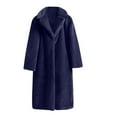 thumbnail image 1 of Viikei Women Coats Clearance Women Winter Warm Coats Faux Coat Warm Furry Faux Jacket Long Sleeve Outerwear, 1 of 4