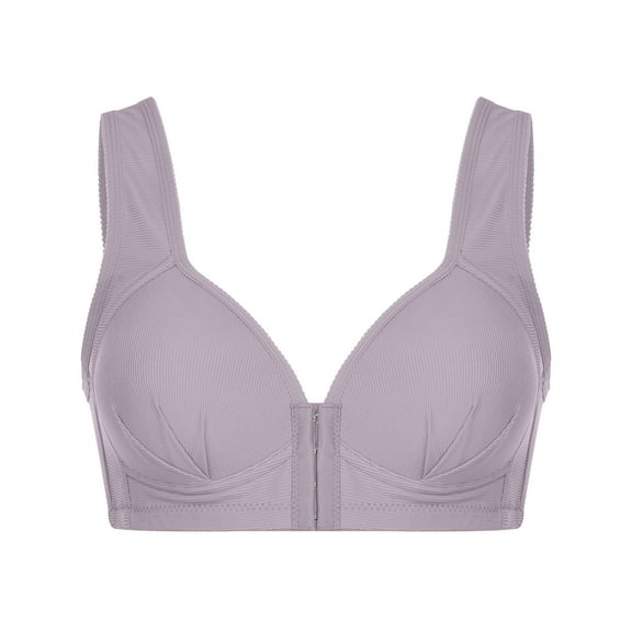 Viikei Women's Bra Wire Free Underwear One-Piece Bra Everyday Underwear
