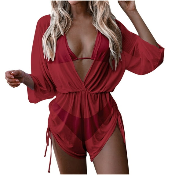 Viikei Women's One Piece Printing Bathing Suit Swimwear Plus Size