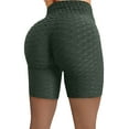 thumbnail image 1 of Viikei Womens Shorts Clearance Shorts for Women Plus Size Women's Shorts Pull on Wrinkled High Waist Hip Stretch Running Fitness Yoga Pants Biker Shorts, 1 of 5
