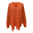 thumbnail image 1 of Summer Tops for Women Viikei Womens Sweaters Cardigan Sweaters for Women Clearance $5 Athletic Sweaters Womens Casual Knitted Pullover Sweater Long Sleevel Tops Blouse Sweater, 1 of 3