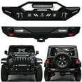 thumbnail image 1 of Vijay Black Front and Rear Bumpers Fits 2007-2017 Jeep Wrangler JK/JKU with Winch Plate, 1 of 11