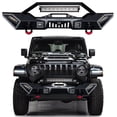 thumbnail image 1 of Vijay Front Bumper for 2007-2025 Jeep Wrangler JK/JL with Winch Plate and Lights and D-Rings, 1 of 10