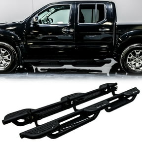 Vijay Running Boards Compatible with 2005-2025 Nissan Frontier Crew Cab 4-Door Bolt-on Side Steps Rails Steel Nerf Bars