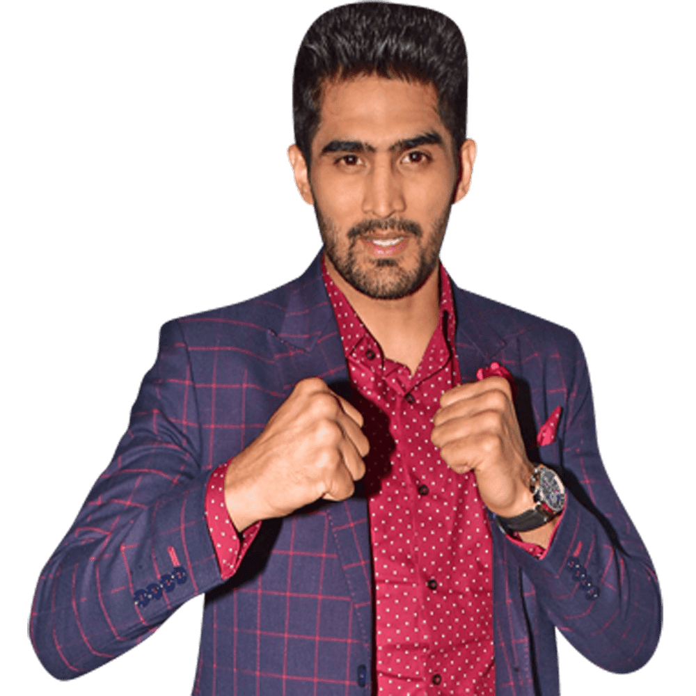 Vijender Singh (Pose) Half Body Buddy Cutout