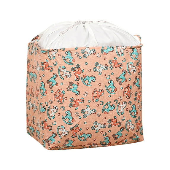 Vikakiooze 100L Large Capacity Drawstring Storage Bag, Clothing Storage Bag, Foldable Portable Storage Bag, Oversized Finishing Bag, Clothes Quilt Storage Bag