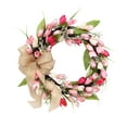 thumbnail image 1 of Vikakiooze 17.72 Inch Valentine'S Day Artificial Wreath, Outdoor Lighted Valentine'S Day Wreath for Front Door for Holiday Valentine'S Day Decorations, Sweet Valentines Day Gifts, 1 of 8