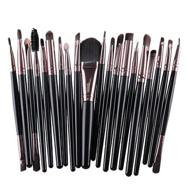 Vikakiooze 20 pcs Makeup Brush Set tools Make-up Toiletry Kit Wool Make Up Brush Set
