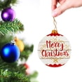 thumbnail image 1 of Vikakiooze 2022 1PC Christmas Ornament Paperboard Christmas Tree Pendant Crafts With Rope Christmas Decorations, 1 of 4