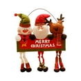 thumbnail image 1 of Vikakiooze 2022 Christmas Decor Xmas Window Christmas Santa Party Door Decor Christmas Decorations, 1 of 8