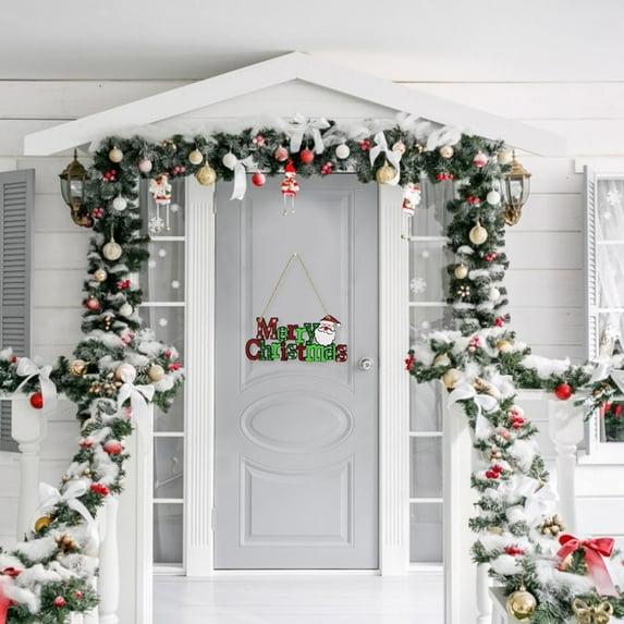 Vikakiooze 2022 Christmas Decoration Listing Christmas Tree Decoration Wooden Listing Christmas Decorations