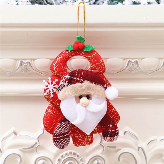 Vikakiooze 2022 Christmas Decorations Christmas Deer Snowman Christmas Tree Decorations Pendant Christmas Decorations