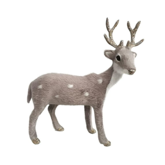 Vikakiooze 2022 Christmas Sale! Christmas Supplies Creative Sika Deer Decorations Mall Decorations Simulation Sika Deer Elk