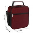 thumbnail image 1 of Vikakiooze 2022 Durable Insulated Lunch Box Tote Reusable Thick Business Cooler Lunch Bag Wine for Back-to School Fall savings, 1 of 4
