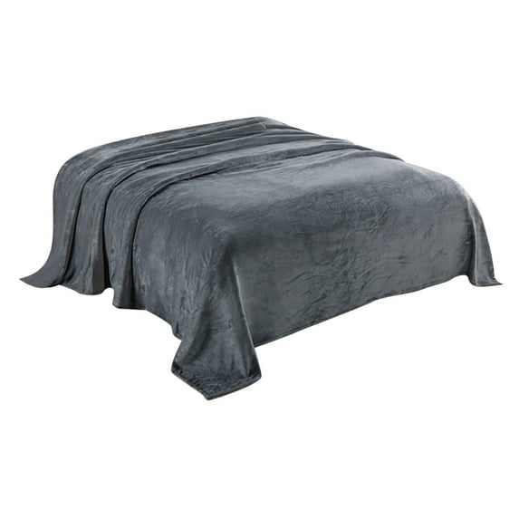 Vikakiooze 2022 Fleece Blanket Plush Throw Soft Microfiber Flannel Blankets for Couch Bed Sofa Ultra Warm for All Seasons Queen Blankets on Clearance