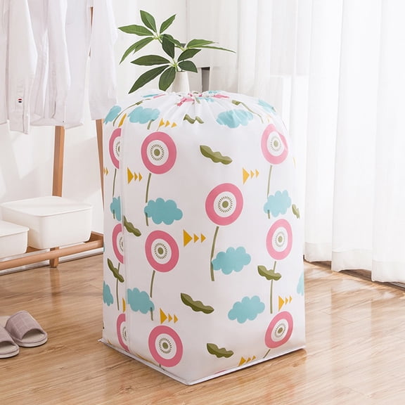 Vikakiooze 2023 Home Storage and Organization Foldable Storage Bag Clothes Blanket Quilt Closet Sweater Organizer Box Pouch
