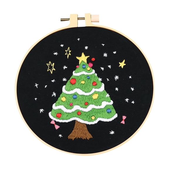 Vikakiooze 2022 Full Range of Embroidery Cross Stitch Christmas Cloth Gift Floral Kit