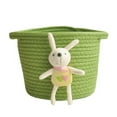 thumbnail image 1 of Vikakiooze 2022 Handmade Cotton Woven Basket Cartoon Desktop Storage Basket s Storage, 1 of 2