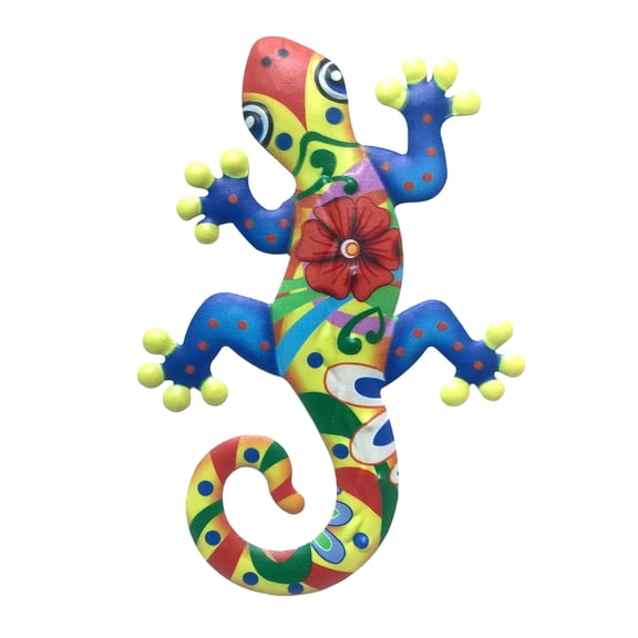 Vikakiooze 2022 Home Decor Clearance Garden House Lizard Art Outdoor Garden Backyard Metal Animal Decoration Gift