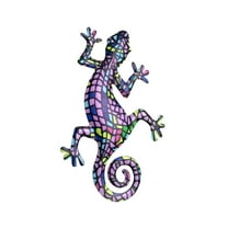 Vikakiooze 2022 Home Decor Clearance Garden House Lizard Art Outdoor Garden Backyard Metal Animal Decoration Gift