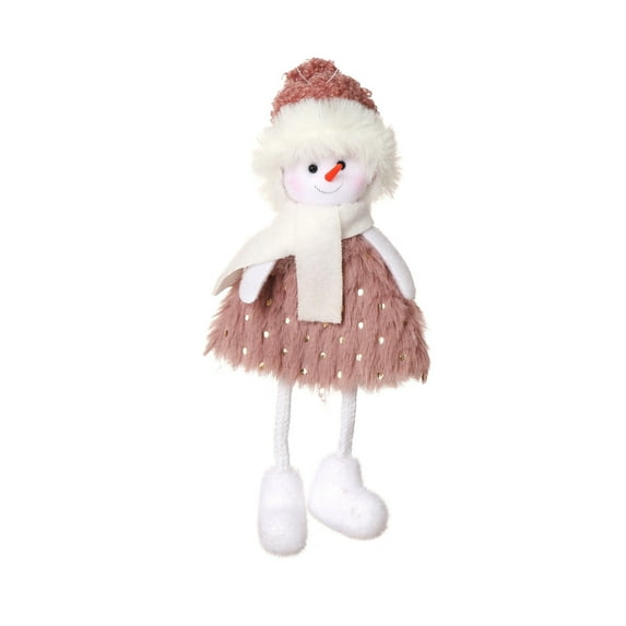 Vikakiooze 2022 New Christmas Decorations Creative Santa Claus Snow Doll Doll Christmas Tree Pendant Mini Doll Christmas Decorations