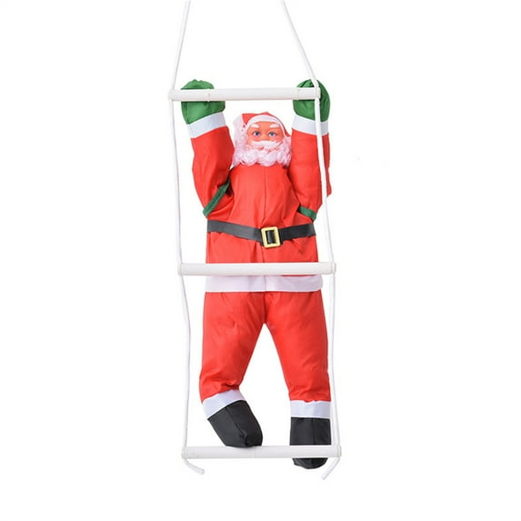 Vikakiooze 2022 Santa Claus on ladder Christmas decoration Christmas figure Santa Claus