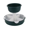 thumbnail image 1 of Vikakiooze 2023 1PC Kitchen Sink Hot Pot Basket Multifunctional Household Rotating Hot Pot, 1 of 2