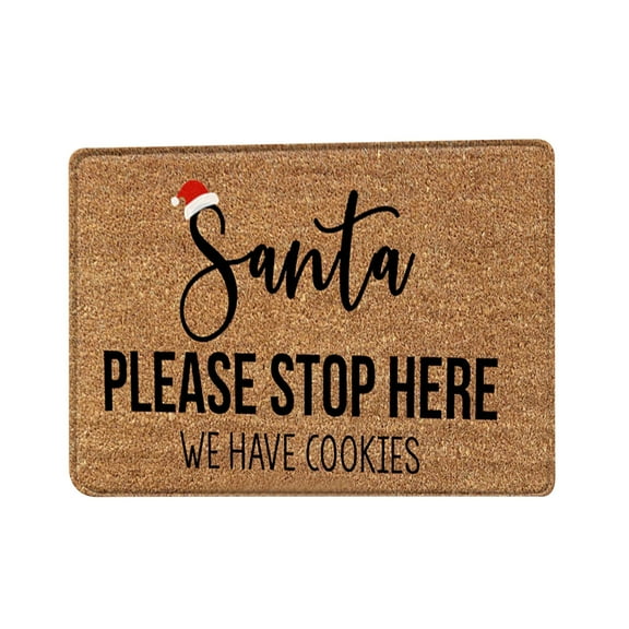 Vikakiooze 2023 ,Christmas Creative Door Mat Kitchen Mat Bedroom Living Room Mat