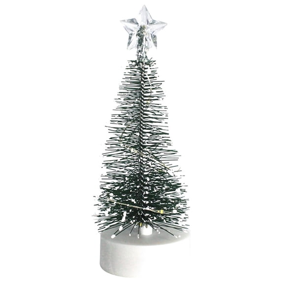 Vikakiooze 2023 Christmas Tree Lights, 3PCS Christmas Decoration Mini Christmas Tree Lights, Home Decorations, Luminous Cedar LED