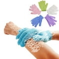 thumbnail image 1 of Vikakiooze 2023 Clearance, 5 Pcs Exfoliating Shower Bath Gloves for Shower,Spa,Massage and Body Scrubs,Dead Skin Cell Remover Solft and Suitable for Men,Women and Children, 1 of 9