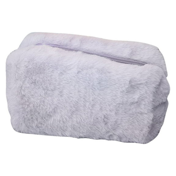 Vikakiooze 2023 Cute Large-capacity Bag Portable Plush Storage Bag Girl Heart Personality Storage Bag