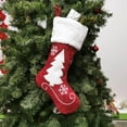 thumbnail image 1 of Vikakiooze 2023 Fashion Christmas Black Red Socks Gift Bag Christmas Tree Christmas Decorations Christmas Decorations, 1 of 6