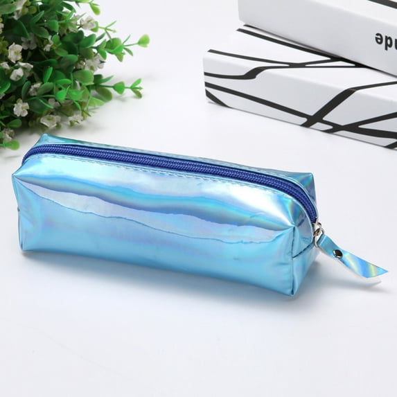 Vikakiooze 2023 Fashion Dazzling Cloth Pencil Bag Student Large-capacity Stationery Storage Bag Examination Storage Bag
