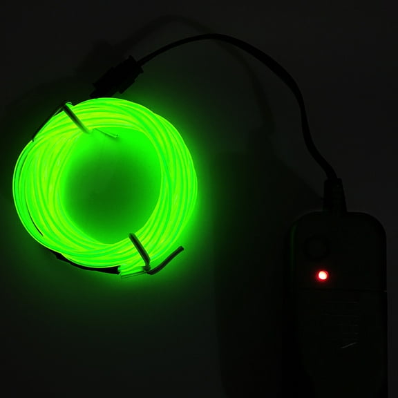 Vikakiooze 2023 Flexible LED Light EL Wire String Strip Rope Glow Decor Neon Lamp USB Controlle Christmas Decorations